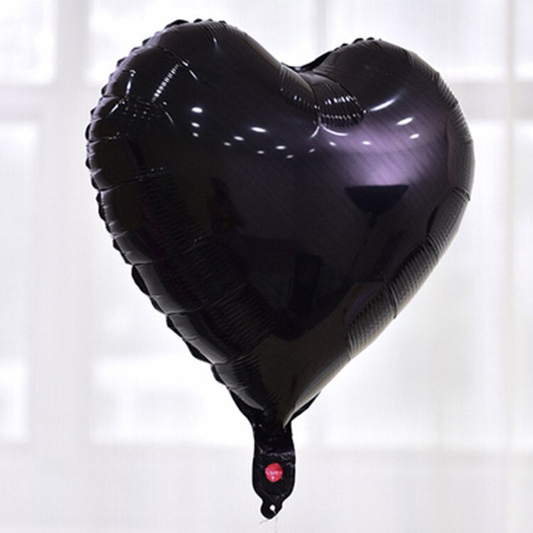 Mix pcs inch Heart Foil Balloons Wedding Marriage Valentine's Day Birthday Party Deocration Air Helium Globos Love Ball 