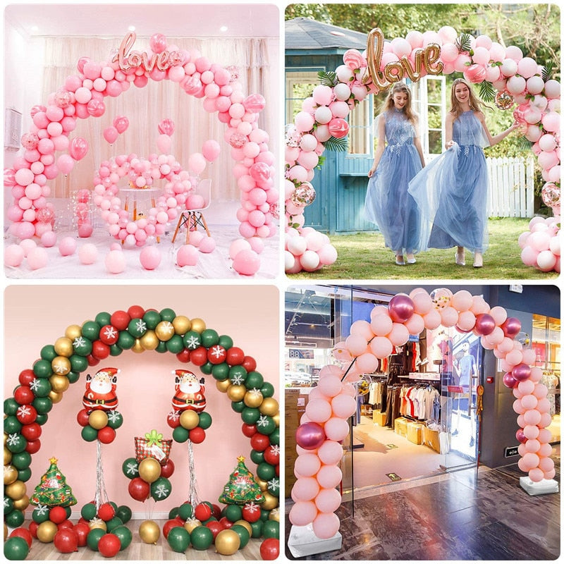 Balloon Stand Arch DIY Wedding Birthday Party Decoration Garland Baby Shower Wreath Frame Background Holder Circle Ballons Inflatable Decorations