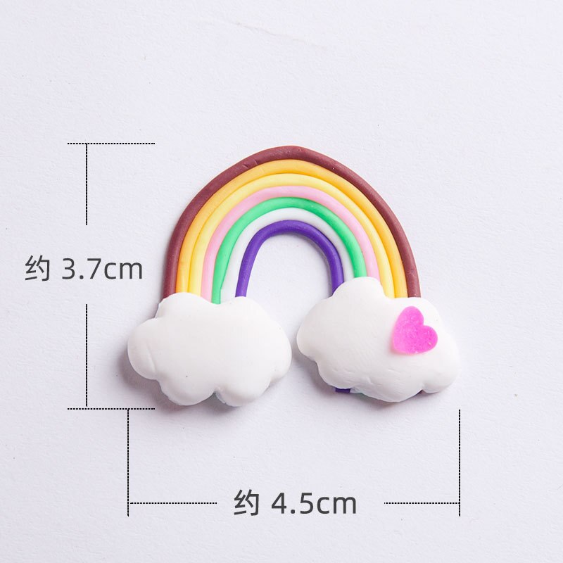 Mini Cute Rainbow Cake Topper Unicorn Brithday Party Supplies Gift Rainbow Cake Topper Decor 1st Girl Birthday Cake Decor PartyDecorHQ