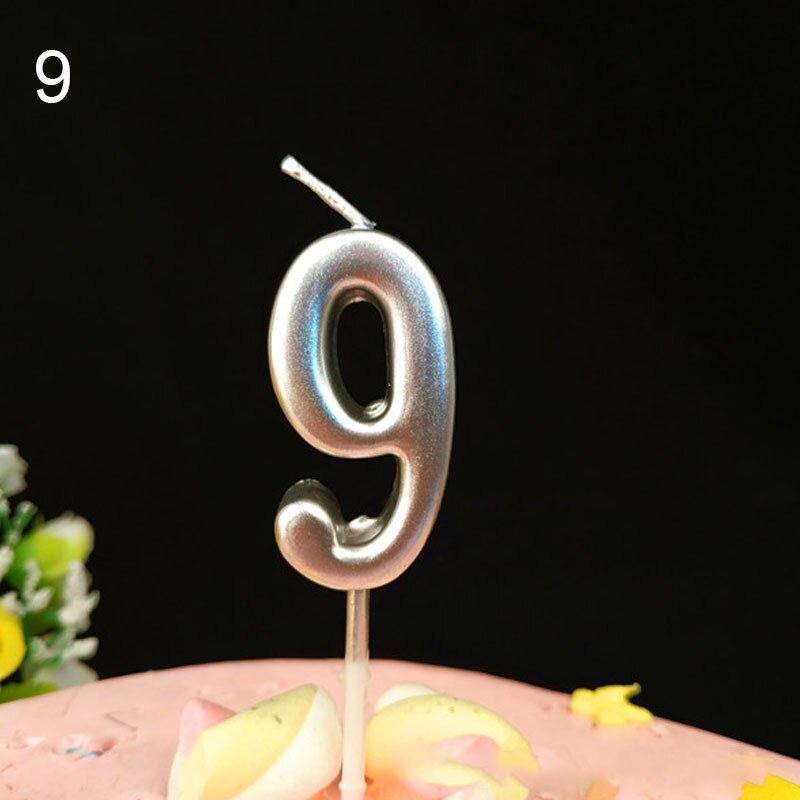 Set Champagne Happy Birthday Letter Cake Candles Topper Decor Party Supplies Candle DIY Home Number 