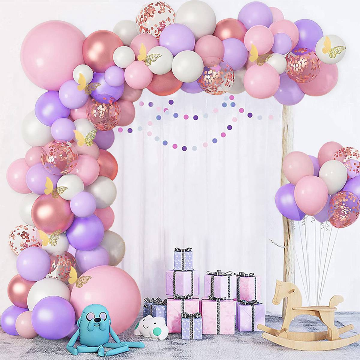 Balloon Garland Arch Kit Macaroon Latex Ballons Wedding Birthday Party Decor Kids Adult Girl Baby Shower Ballon Inflatable Decorations