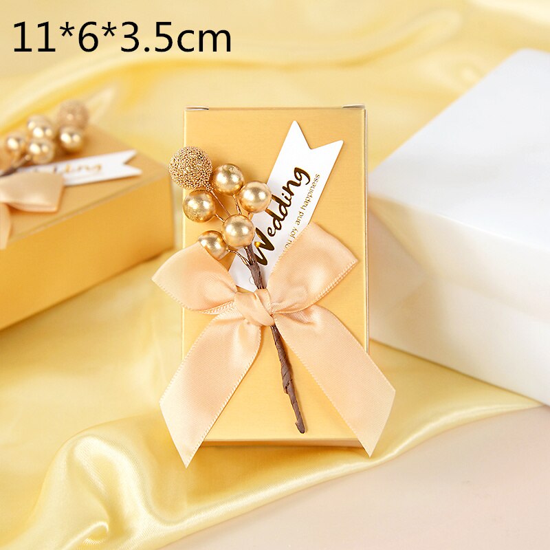 pcs Wedding Favor Candy Boxes Party Decoration Gift Paper Bags Event Supplies Packaging Box Hot Sale 