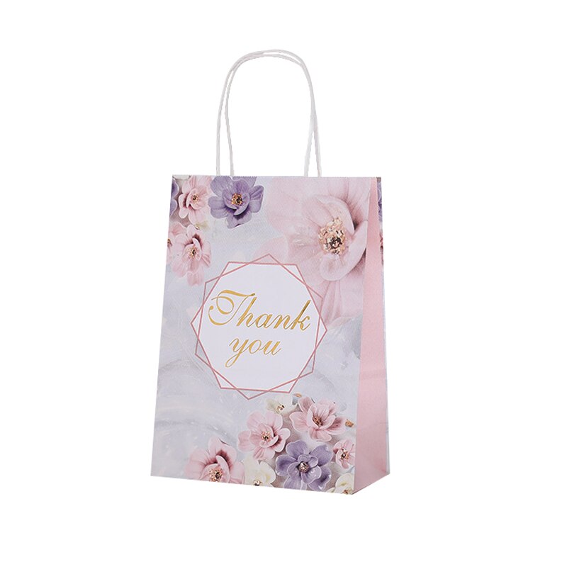 pcs Thank Gifts Bag Bride Party Handheld Candy Packaging Bags Wedding Birthday Anniversary Bachelorette Supplies 