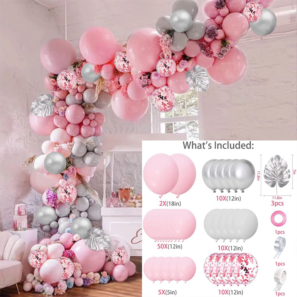 Wedding Arches Birthday Party Decorations Balloon Garland Kids Baby Shower Anniversary Latex Balloons Supplies Inflatable