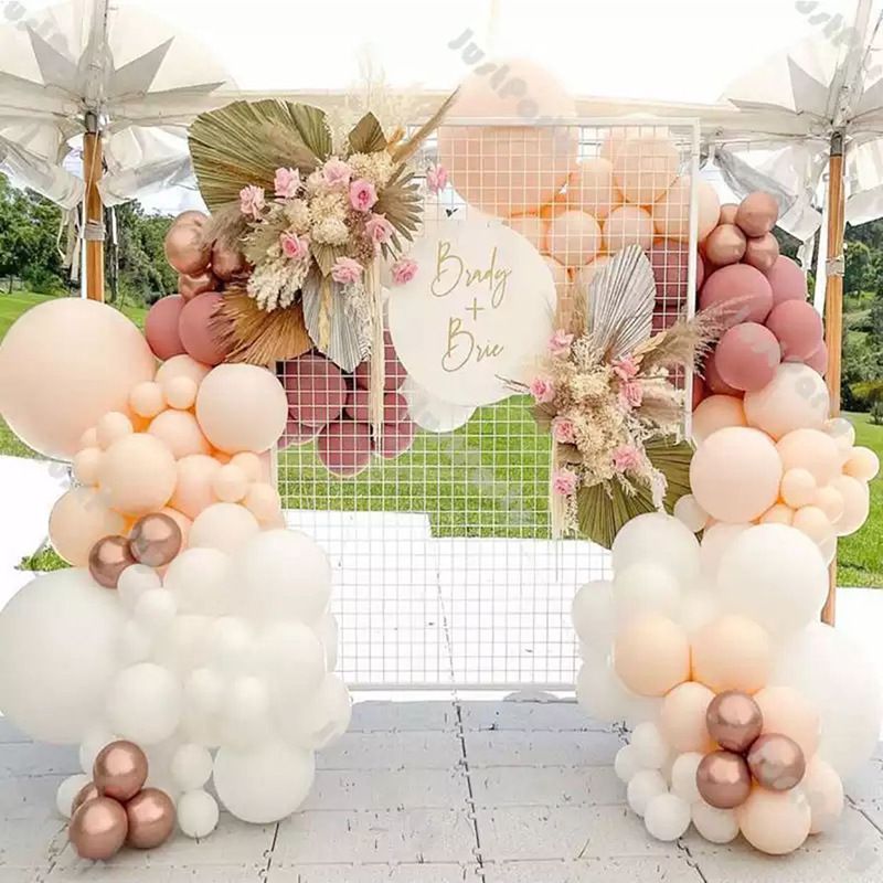 pcs Wedding Party Balloons Garland Arch Kit Kids Birthday Decoration Baby Showe Anniversary Background Decor Inflatable Decorations