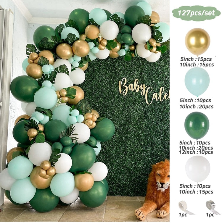 Balloon Garland Arch Kit Wedding Birthday Balloons Decor Boy Girl Gender Reveal Baby Shower Baloon Accessories Inflatable Party Decorations