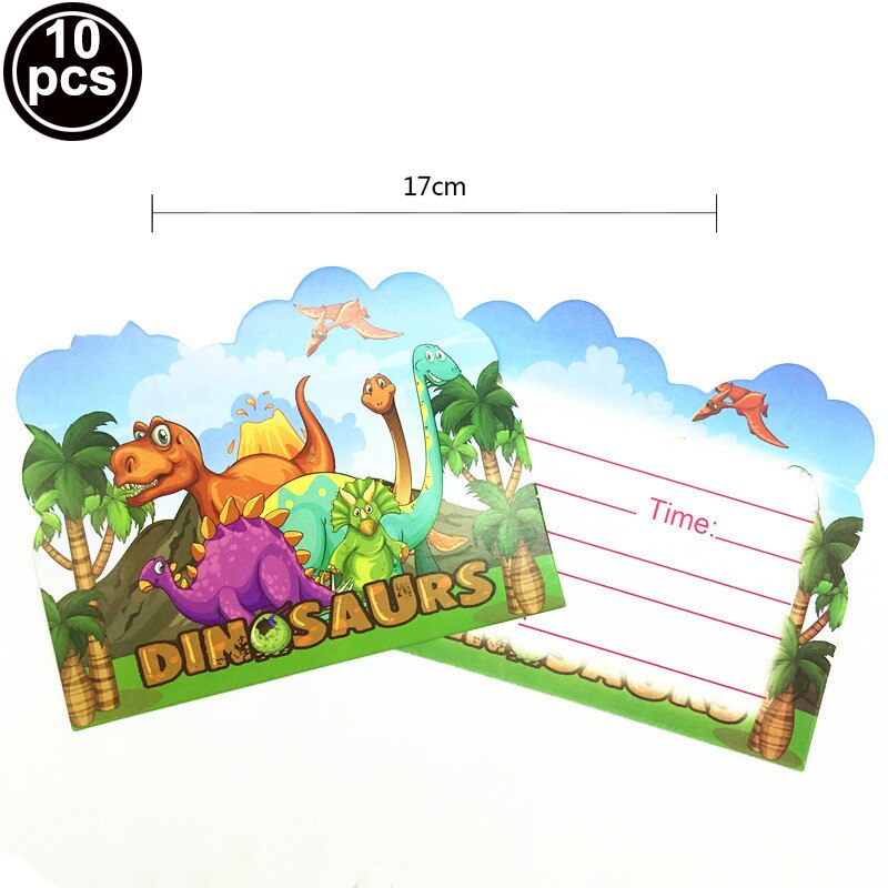 Dinosaur themed Banner meter Dino shape Jungle Safari Party Baby Shower Kids Boys Birthday Decoration 