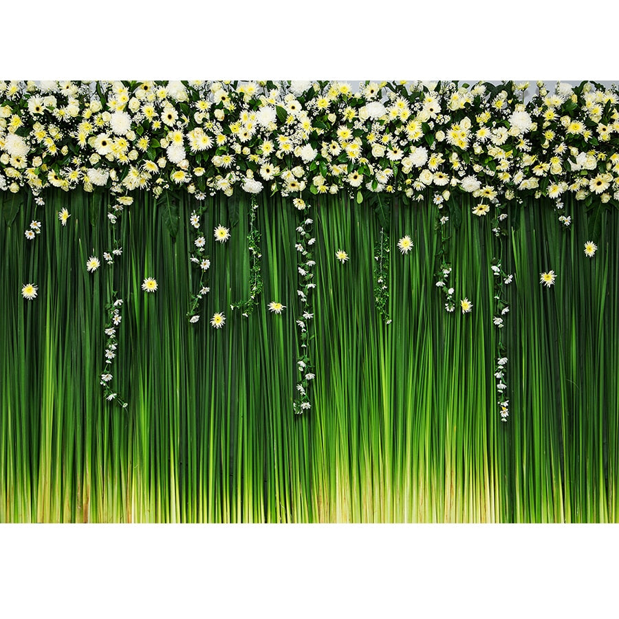 Wedding Flower Curtain Blossom Floral Garland Wall Party Decoration Backdrop Photocall Photography Backgrounds Photo Studio Inflatable Decorations