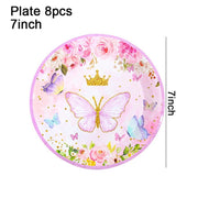 7inch plate 8pcs