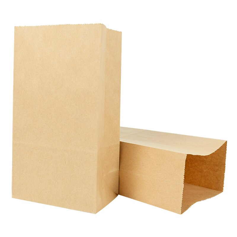 10pcs Kraft Paper Bag Dot Stripe Print Gift Bags Packaging Biscuit Candy Bread Snacks Takeaway Bags Wedding Event Party Supplies PartyDecorHQ