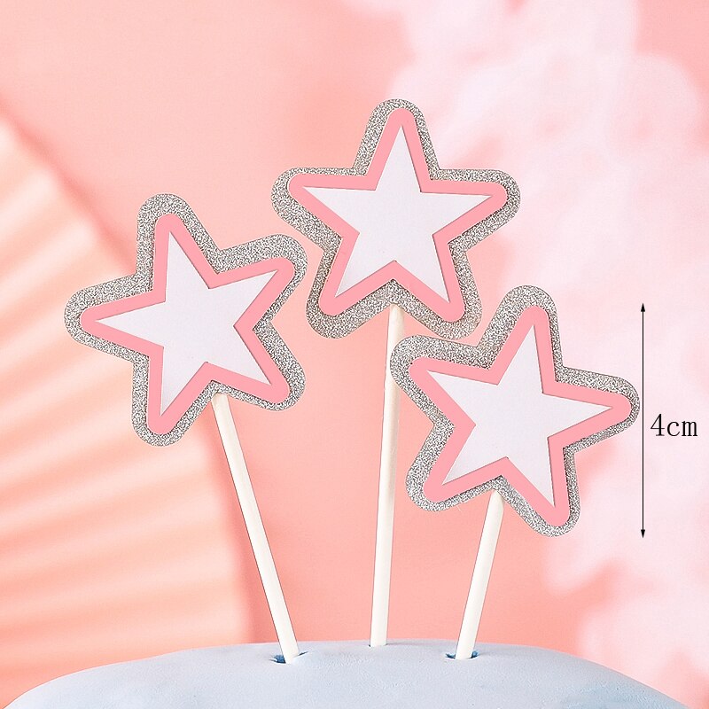 Angel Wing Girl Cake Topper Happy Birthday Decoration Rainbow Wedding Cupcake Toppers Baby Shower Party Favors Baking Accessorie 