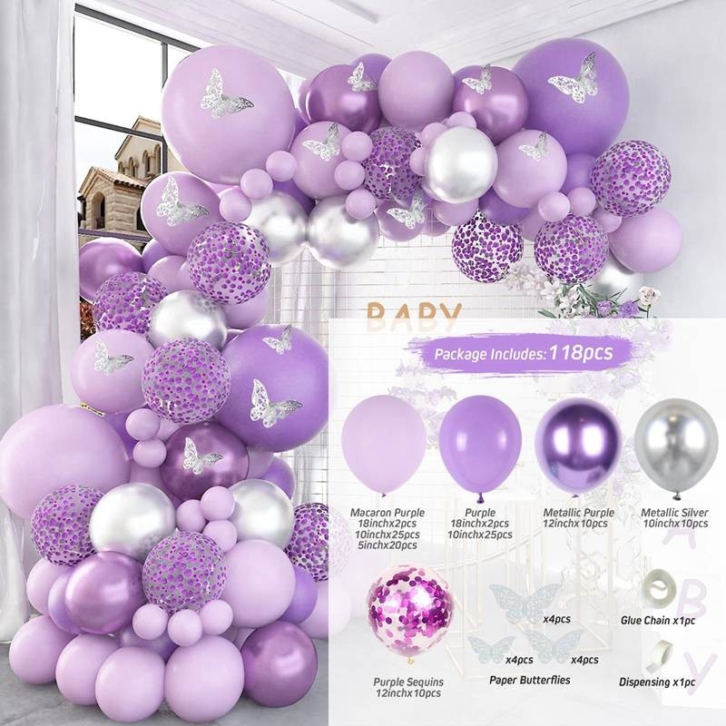 Balloon Garland Arch Kit Wedding Birthday Balloons Decoration Party Baby Shower Decor Ballon Baloon Accessories Inflatable Decorations