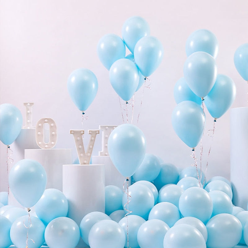 pcs Pastel Balloons Wedding Decor Happy Birthday Party Decoration Globos Latex Balloon Baby Shower Valentine's Day Gift 