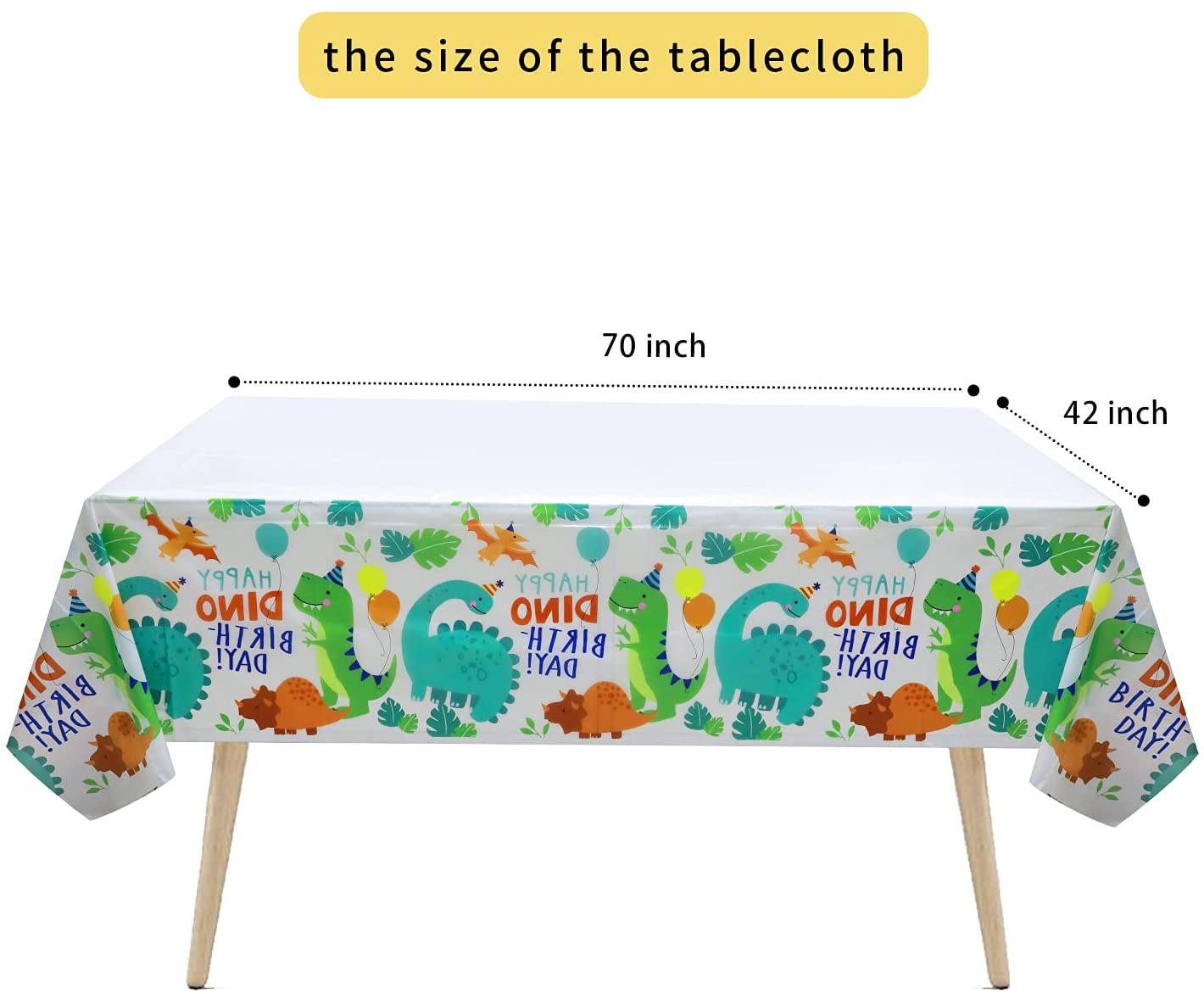 Dinosaur themed Banner meter Dino shape Jungle Safari Party Baby Shower Kids Boys Birthday Decoration 