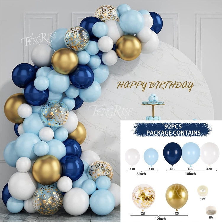 Balloon Garland Arch Kit Wedding Birthday Balloons Decor Boy Girl Gender Reveal Baby Shower Baloon Accessories Inflatable Party Decorations