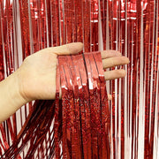 1Mx2M Red Curtain