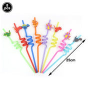 8pcs straws