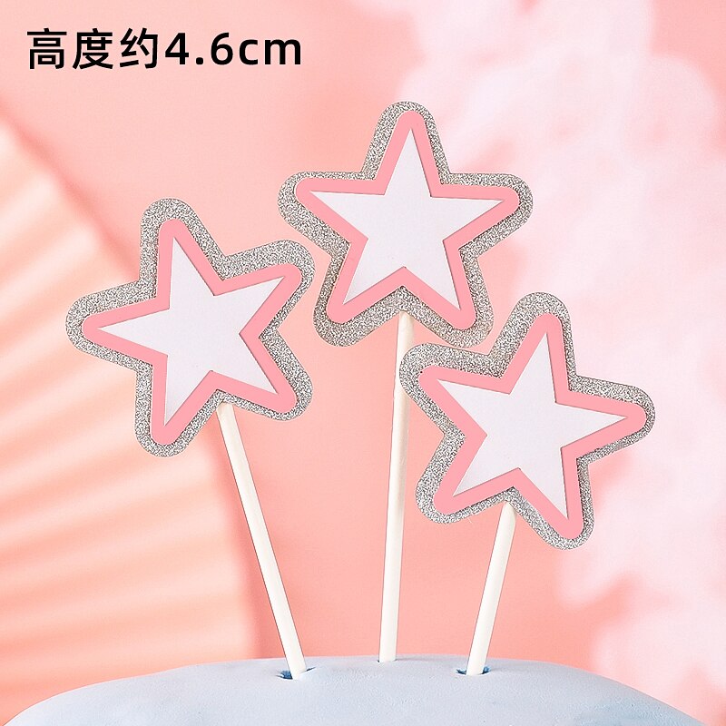 Angel Wing Girl Cake Topper Happy Birthday Decoration Rainbow Wedding Cupcake Toppers Baby Shower Party Favors Baking Accessorie 