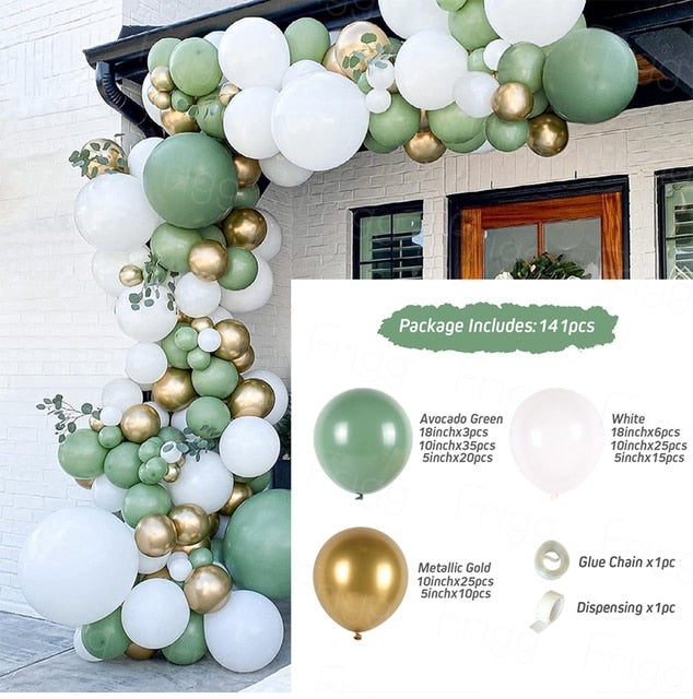 Balloon Garland Arch Kit Wedding Birthday Balloons Decoration Party Baby Shower Decor Ballon Baloon Accessories Inflatable Decorations