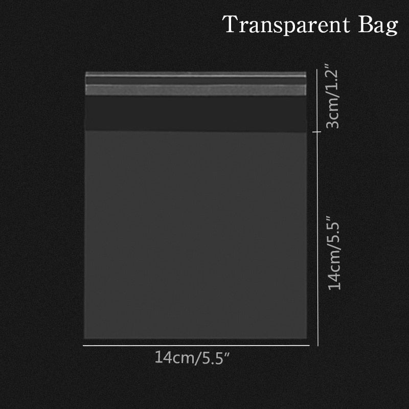 pcs Transparent Dot Candy Bags Plastic Clear Food Cookie Gift Self Adhesive Pouch Wedding Birthday Packaging Bag 