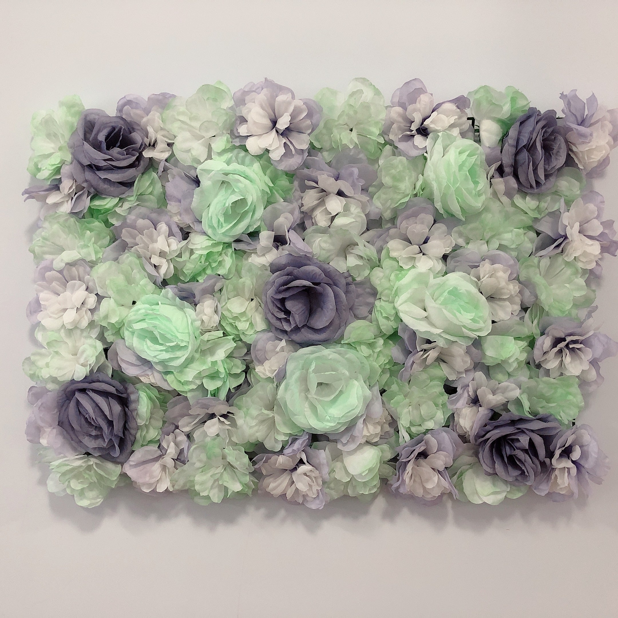 LINMAN cm Rose Artificial Flower Wall Panel Decor Backdrop Wedding Party Event Birthday Shop Scene Layout Customizable 