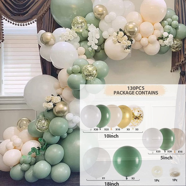 Balloon Garland Arch Kit Wedding Birthday Balloons Decoration Party Baby Shower Decor Ballon Baloon Accessories Inflatable Decorations