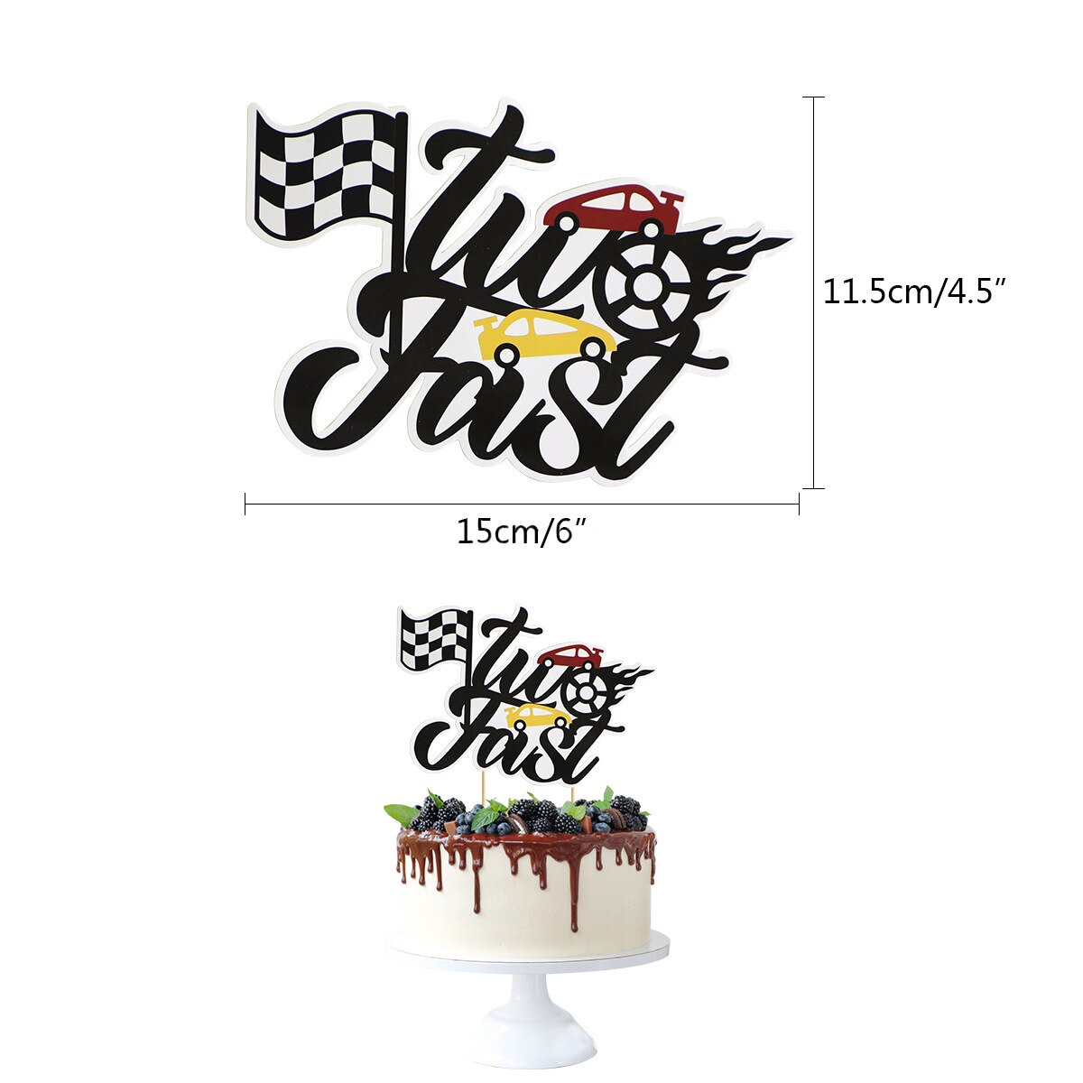 Racing Car Theme Birthday Party Decoration Balloons Set Banner Cake Topoper Boy st nd rd Supplies 