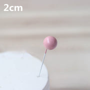 5pcs pink ball