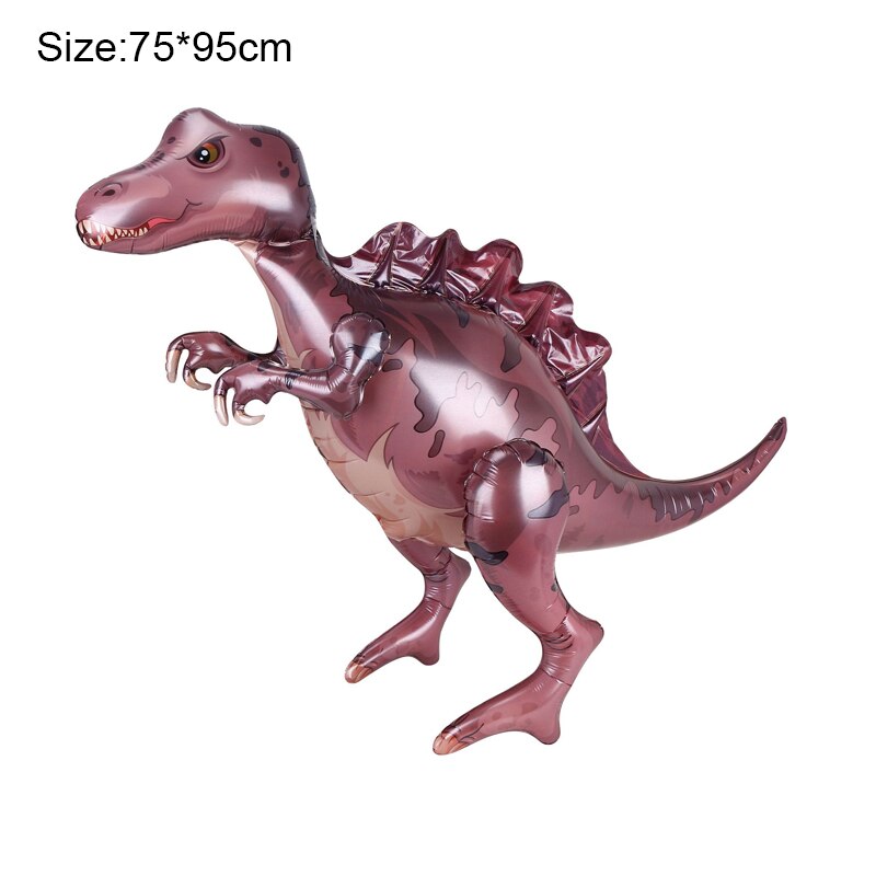 New 4D Giant Dinosaurs Foil Balloon Jungle Jurassic Theme Ballon Birthday Party Decoration Kids Gifts Helium Globe Baby Shower PartyDecorHQ