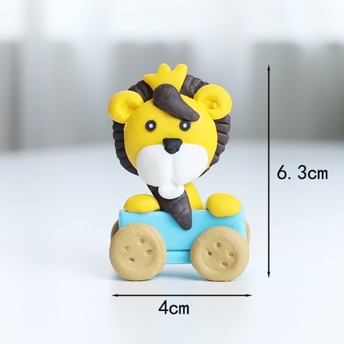 1st Animal Train Cake Topper Kids Birthday Party Decoration Boy Prince One Year Old First Birthday Cupcake Cake Toppers PartyDecorHQ