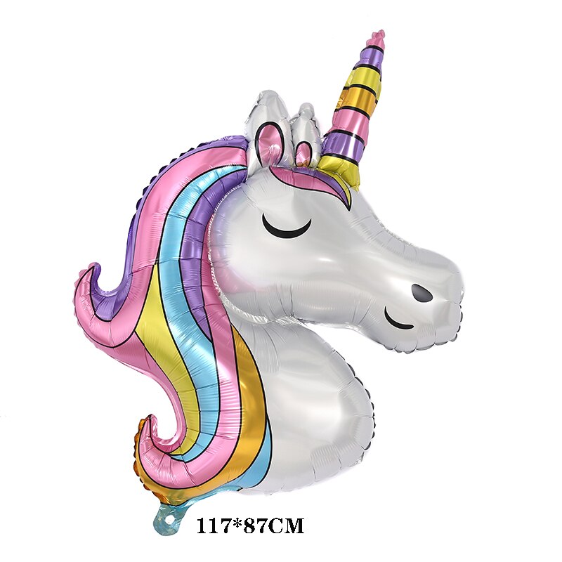 Magical Unicorn Rainbow Macaron Balloon Garland Arch Kit Princess Wedding Bridal Shower Baby Birthday Party Decor Inflatable Decorations