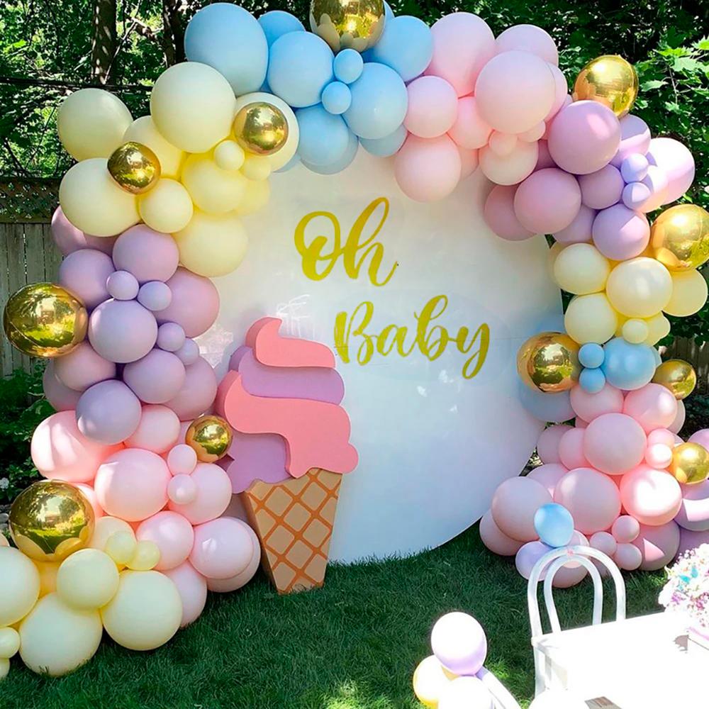 Balloon Garland Arch Kit Wedding Birthday Balloons Decor Boy Girl Gender Reveal Baby Shower Baloon Accessories Inflatable Party Decorations