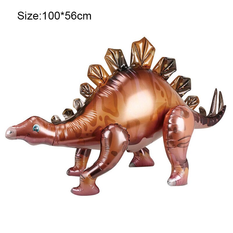 New 4D Giant Dinosaurs Foil Balloon Jungle Jurassic Theme Ballon Birthday Party Decoration Kids Gifts Helium Globe Baby Shower PartyDecorHQ