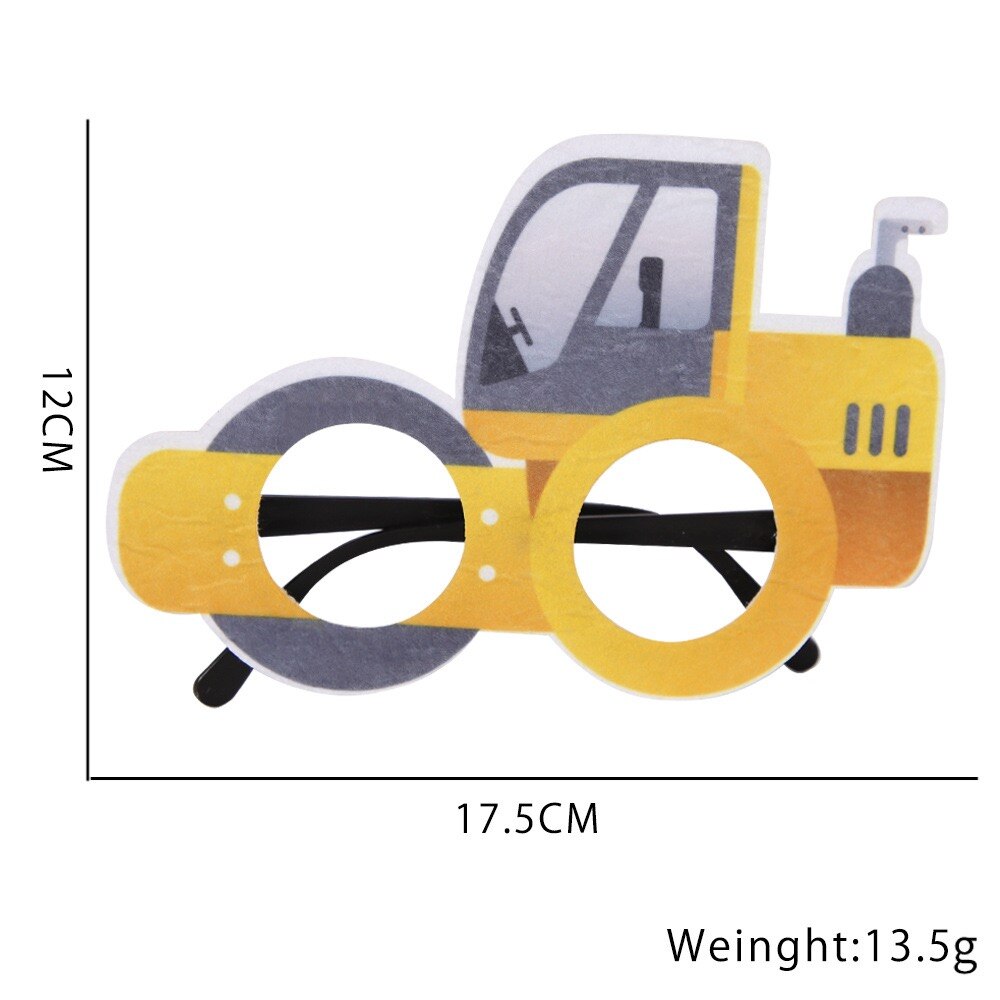 Construction Trucks Engineering Cars Party Disposable Tableware Set Plate cup banner Birthday Decorations Kids Cake Decor 