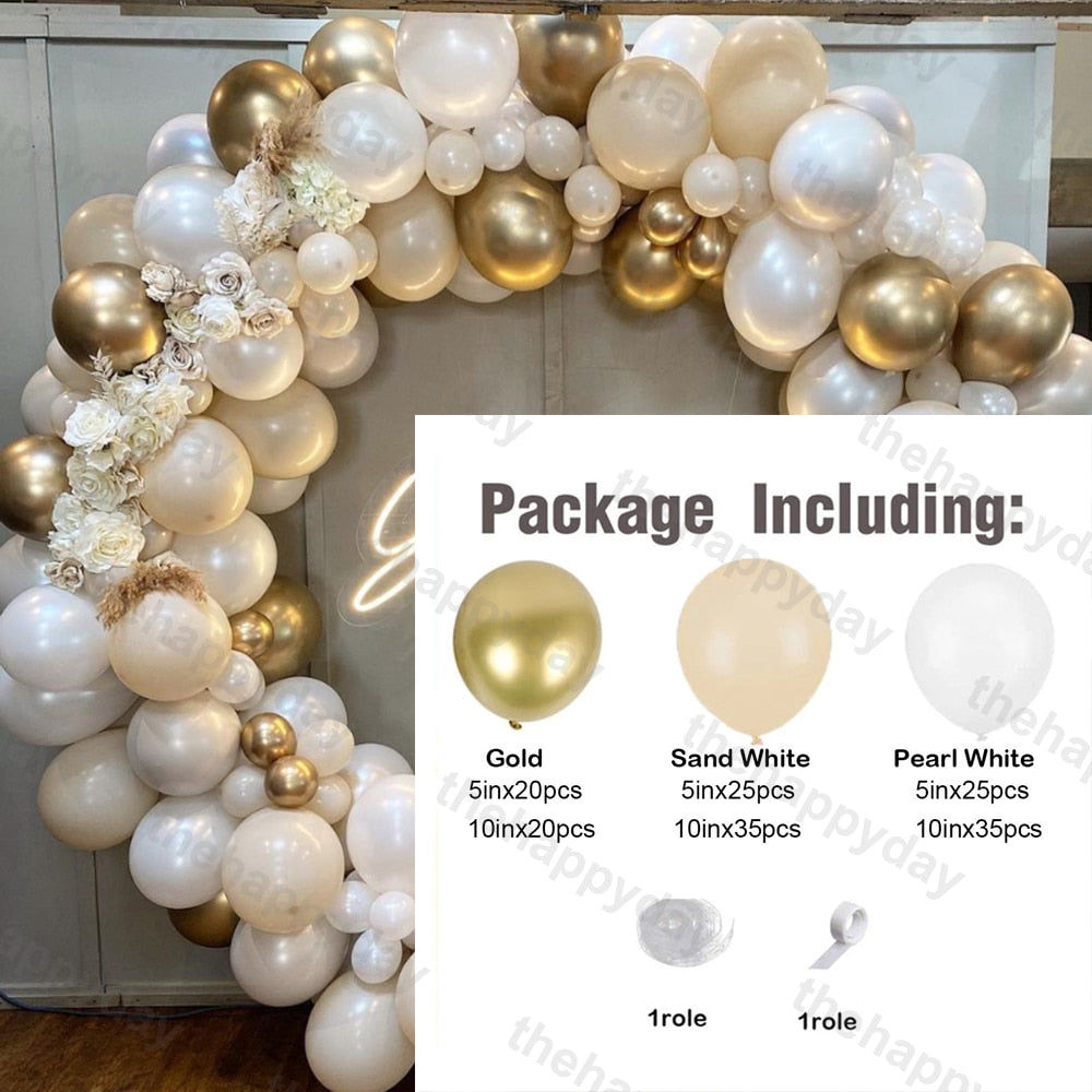 Pcs Macaron Balloons Garland Kit Pastel Balloon Arch Rainbow Chain Birthday Baby Shower Wedding Party Decor Inflatable Decorations