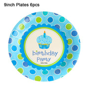 9inch plate 6pcs