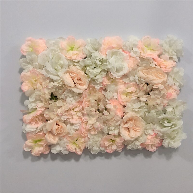 LINMAN cm Rose Artificial Flower Wall Panel Decor Backdrop Wedding Party Event Birthday Shop Scene Layout Customizable 