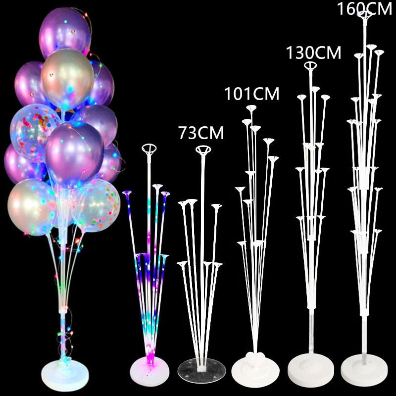 Set Balloons Stand Column Birthday Balloon Arch Kit Wedding Kids Party Baby Shower Decoration Ballon Accessories 