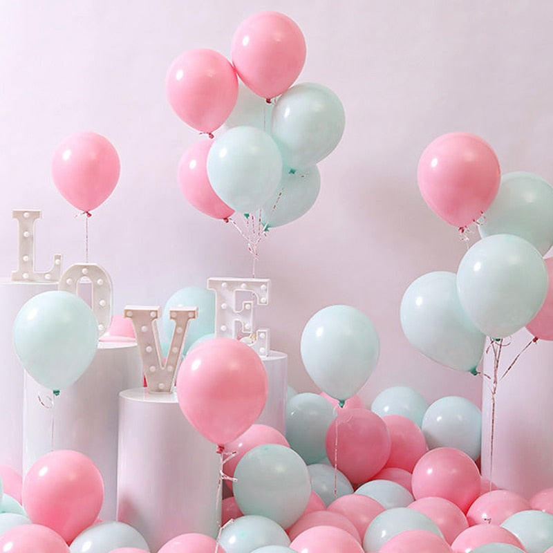 pcs Pastel Balloons Wedding Decor Happy Birthday Party Decoration Globos Latex Balloon Baby Shower Valentine's Day Gift 