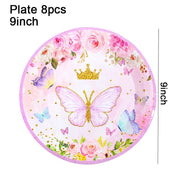 9inch plate 8pcs