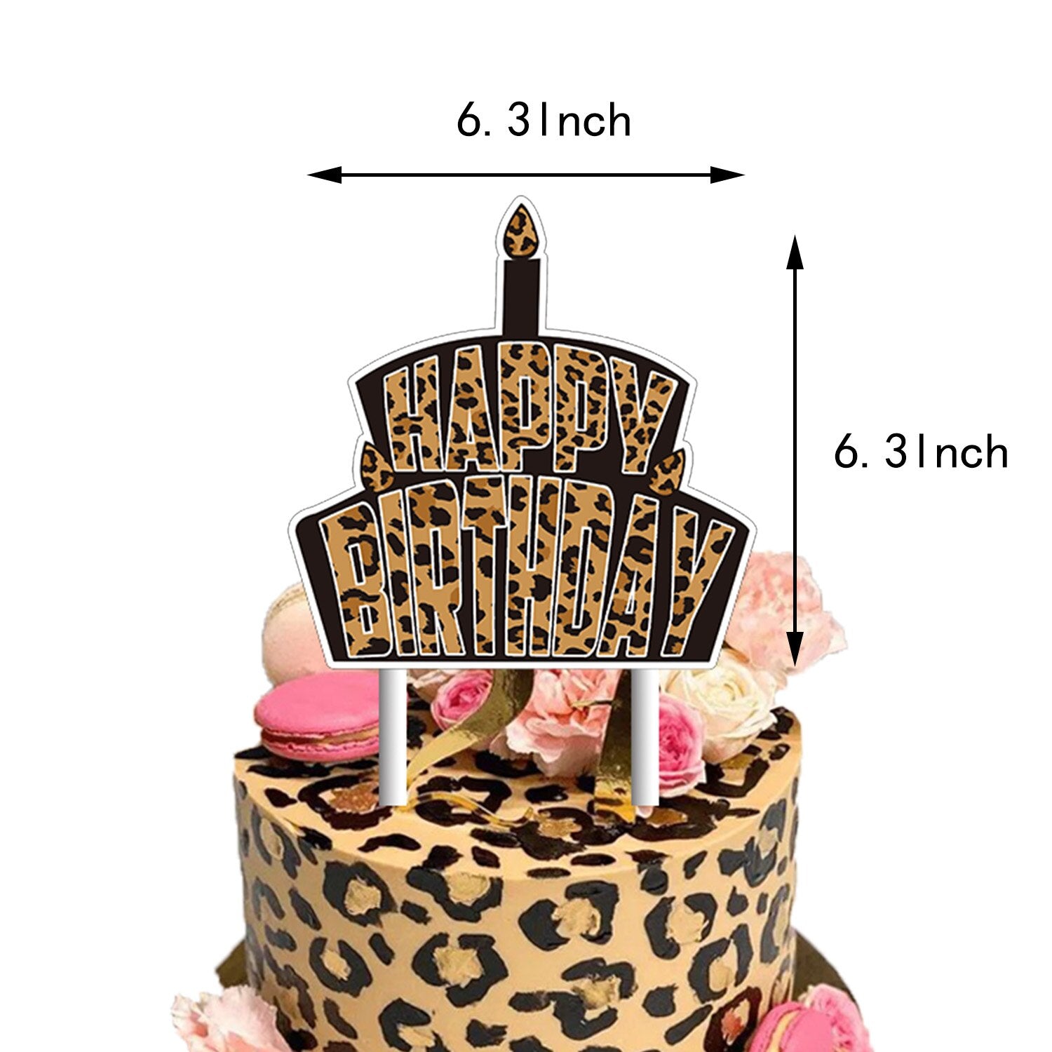 Sexy Leopard Themed Birthday Party Decorations Balloons Set Cake Topper Banner Romantic Fashion Women Supplies 