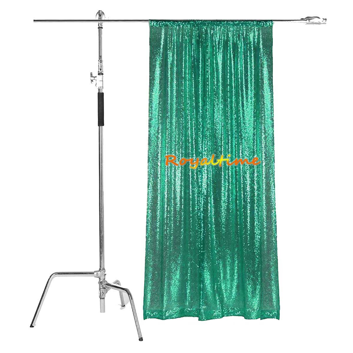 Royaltime Photo Booth Backdrop Birthday Backdrops Shiny Gold Wedding Background Party Decoration Curtain -M 