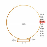 Gold square base2m