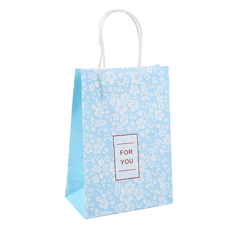 pcs Small Flower Pattern Gift Bag Handheld Shopping Wedding Birthday Party Packaging Festival Gifts Guests 