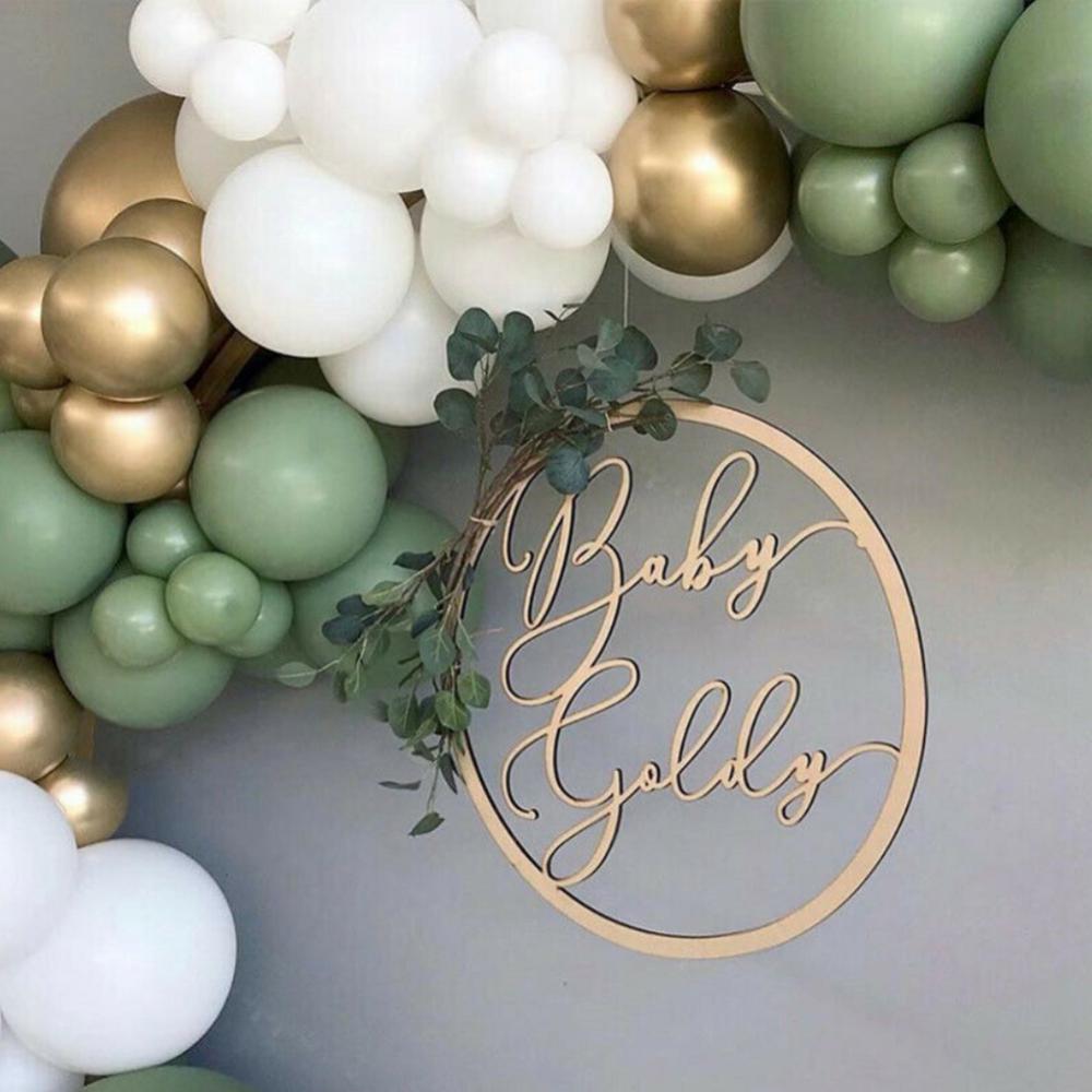 Multi Style Avocado Green Balloons Garland Arch Kit Retro Chorme Gold Latex Globos Birthday Christmas Wedding Party Decors Inflatable Decorations