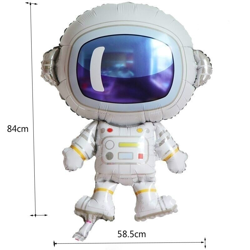 Astronaut Cake Topper Universe Outer Space Theme Birthday Party Decorations 