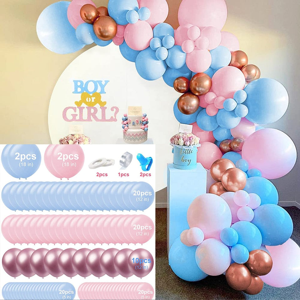 MMTX Birthday Balloons Party Decorations Balloon Garland Wedding Arches Baby Shower Valentine's Day Decor Supplies 