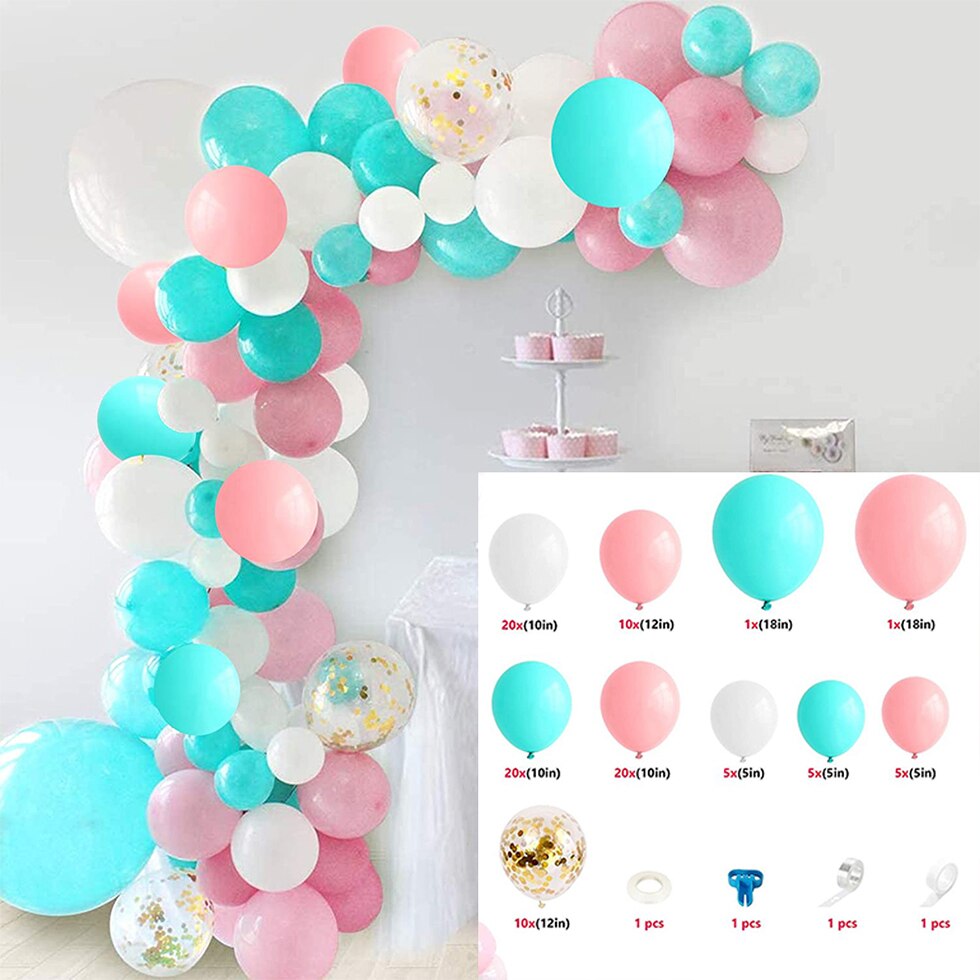 Birthday Balloons Party Decorations Balloon Garland Wedding Arches Kids Baby Shower Latex Supplies 