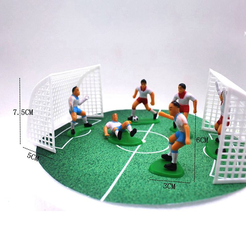 Soccer Football Basketball Cake Topper Happy Birthday Boy Decor Children Party Theme Supply 