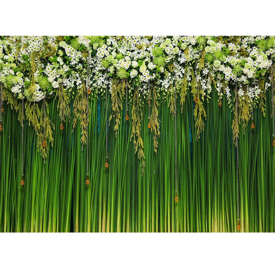 Wedding Flower Curtain Blossom Floral Garland Wall Party Decoration Backdrop Photocall Photography Backgrounds Photo Studio Inflatable Decorations